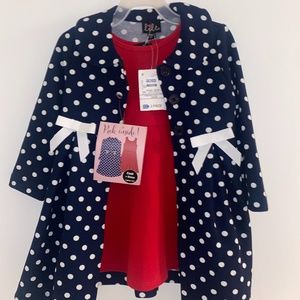 Dress with sweater